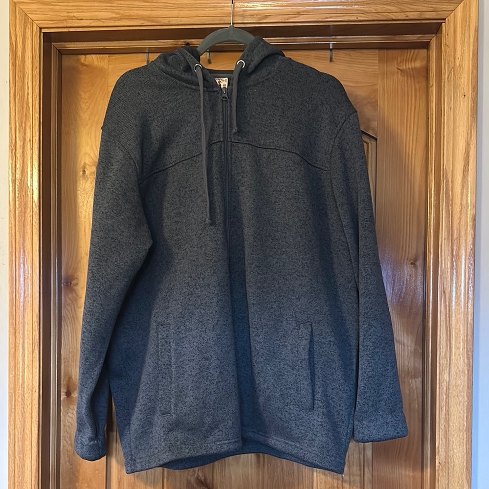 RedHead Gray Zip Up Lightweight Jacket